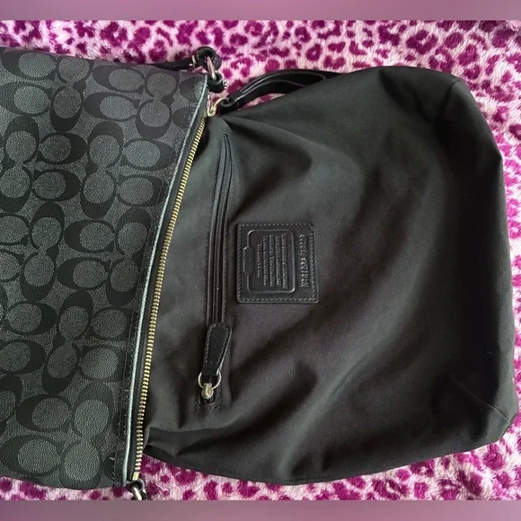 Coach Black Signature Crossbody Bag - Picture 9 of 12